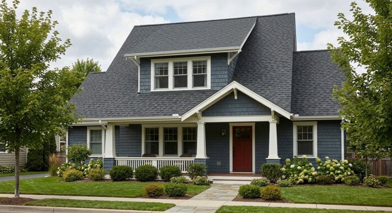 A Frame Roof Installation in New Haven County, CT