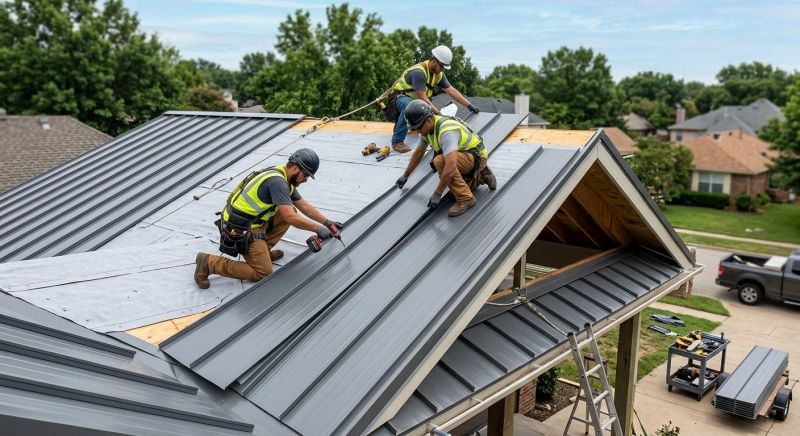 Aluminum Roof Installation in Bethany, CT