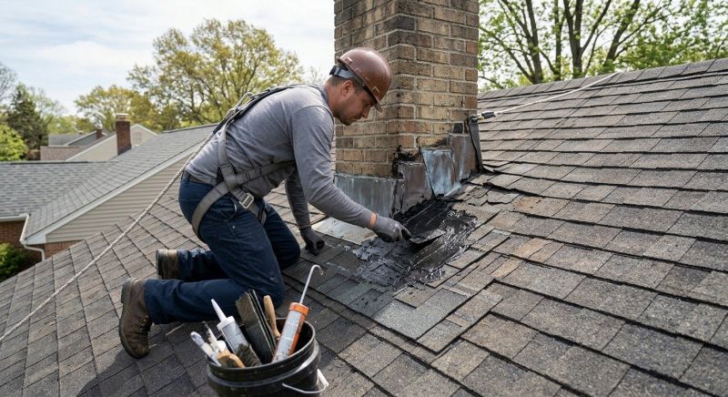 Asphalt Roof Leak Repair in Westport, CT