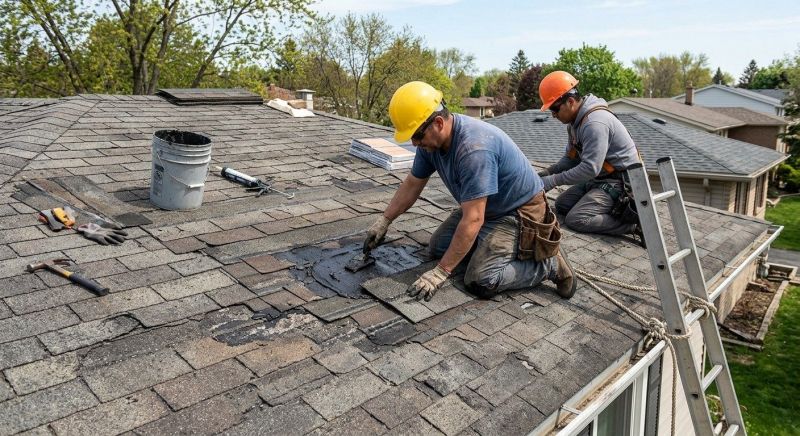 Asphalt Roof Repair in Bethany, CT