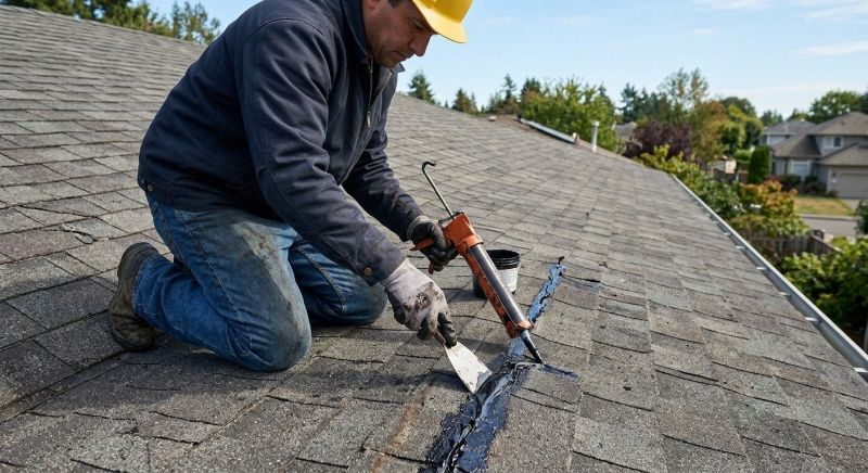 Asphalt Roof Repair in Guilford, CT