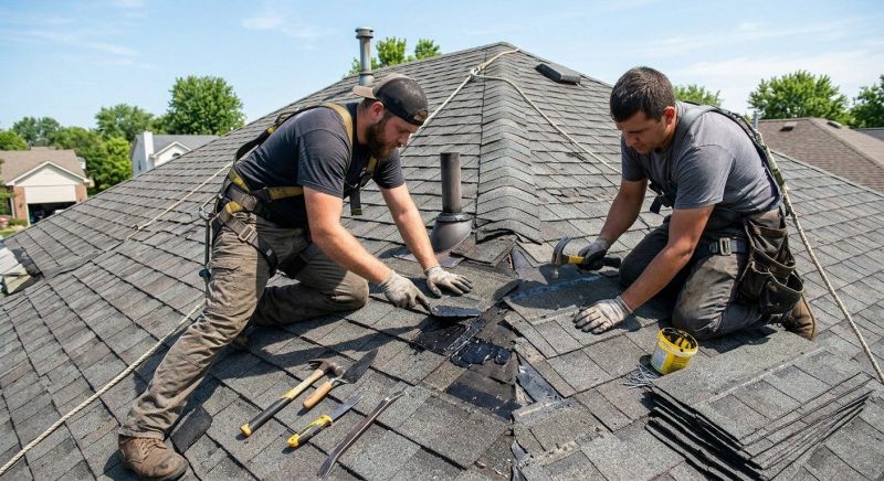 Asphalt Roof Repair in Haddam, CT