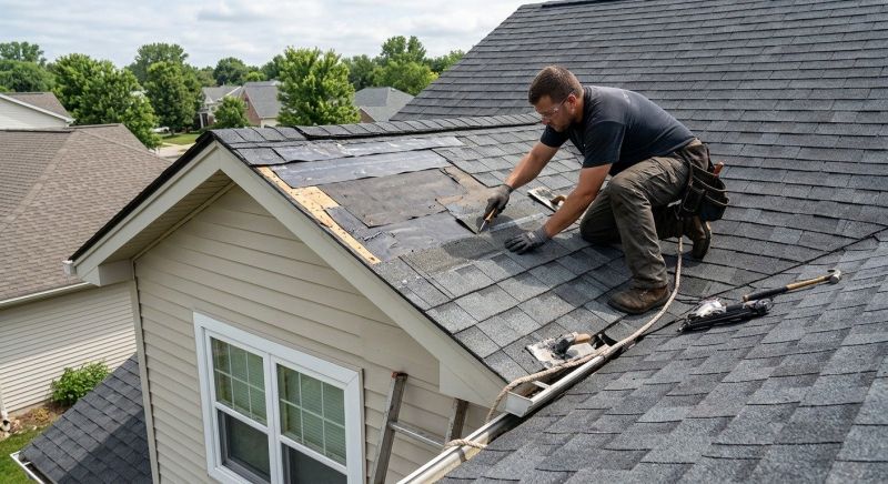 Asphalt Roof Repair in North Branford, CT