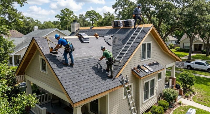 Asphalt Shingle Roof Installation in New Haven County, CT