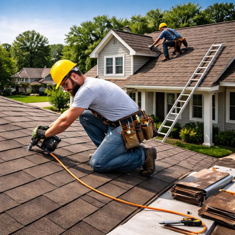 Asphalt Shingles Installation in Middletown, CT