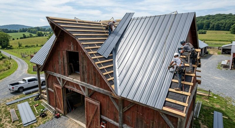 Barn Roof Construction in New Haven County, CT