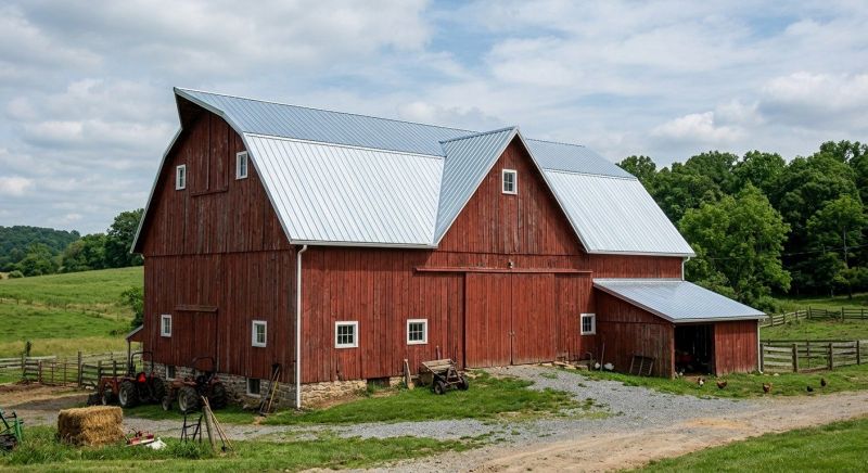 Barn Roof Replacement in Meriden, CT