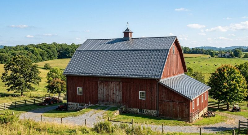 Barn Roof Replacement in Roxbury, CT