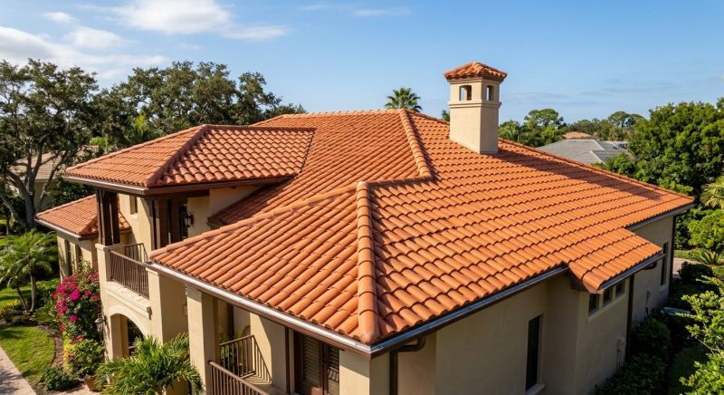 Barrel Tile Roof Installation in New Haven County, CT