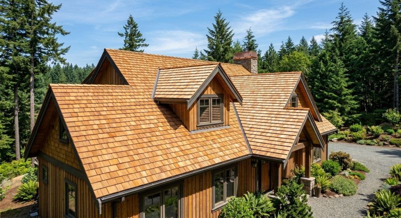 Cedar Roof Installation in Cromwell, CT