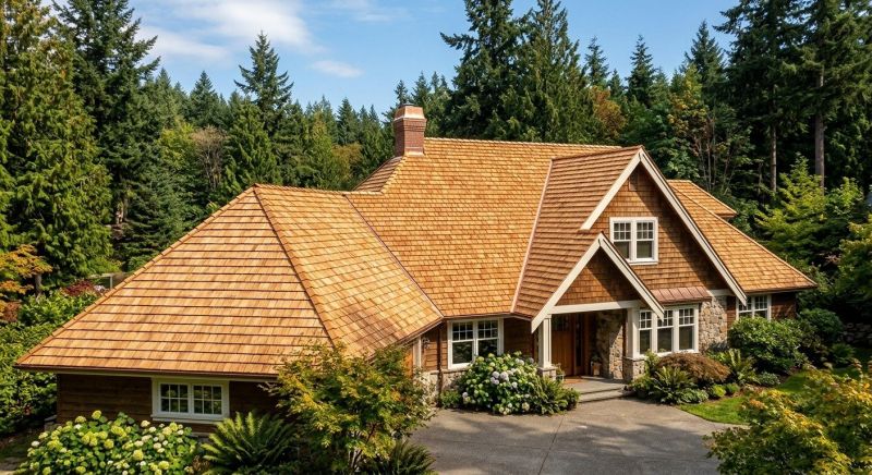 Cedar Roof Installation in Thomaston, CT