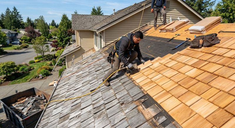 Cedar Roof Replacement in Berlin, CT