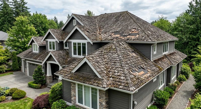 Cedar Roof Replacement in Higganum, CT