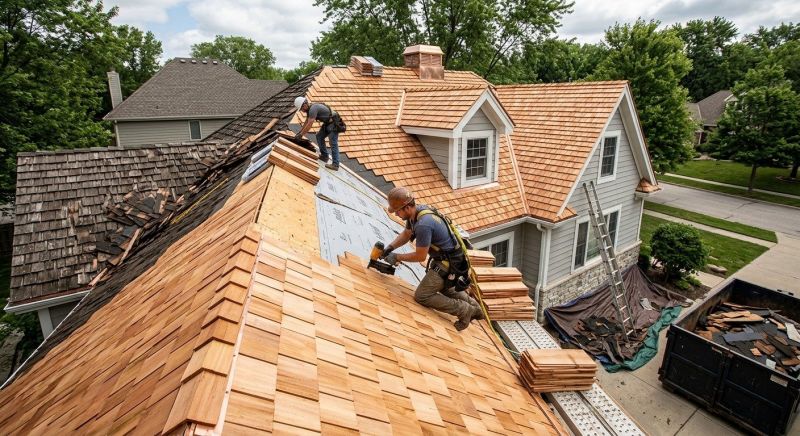 Cedar Roof Replacement in North Haven, CT