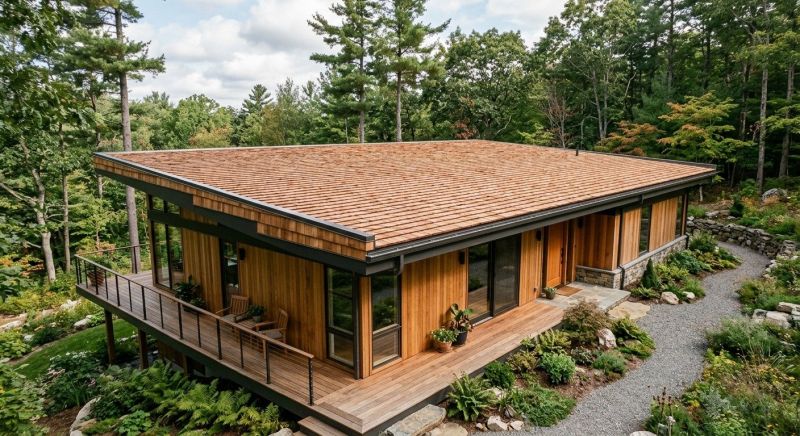 Cedar Shake Roof Construction in Wallingford, CT
