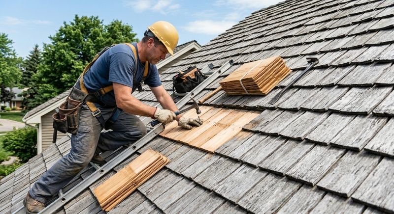 Cedar Shingles Repair in Middletown, CT