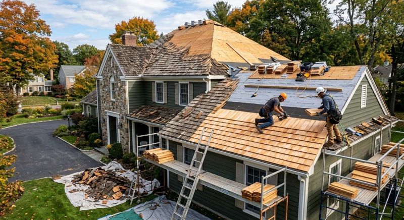 Cedar Shingles Replacement in Madison, CT
