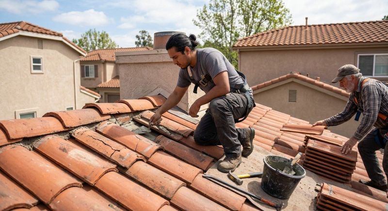 Clay Roof Leak Repair in New Haven County, CT