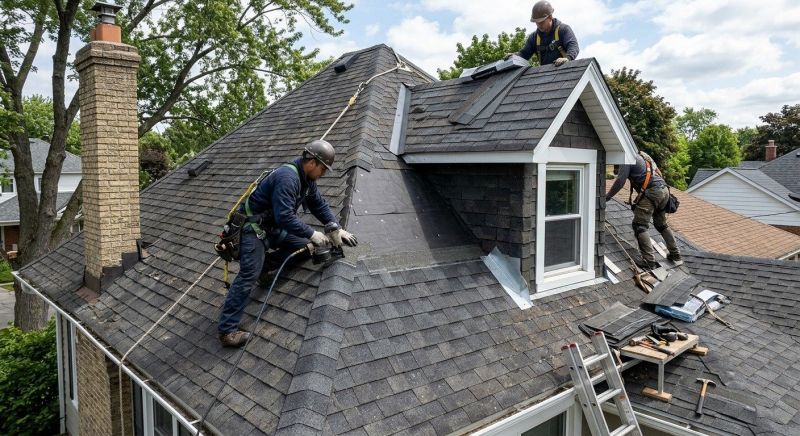 Collapsing Roof Repair in New Haven County, CT