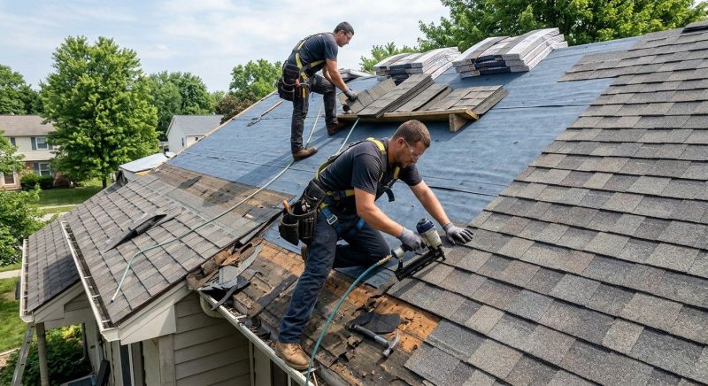 Composite Shingle Repair in New Haven County, CT