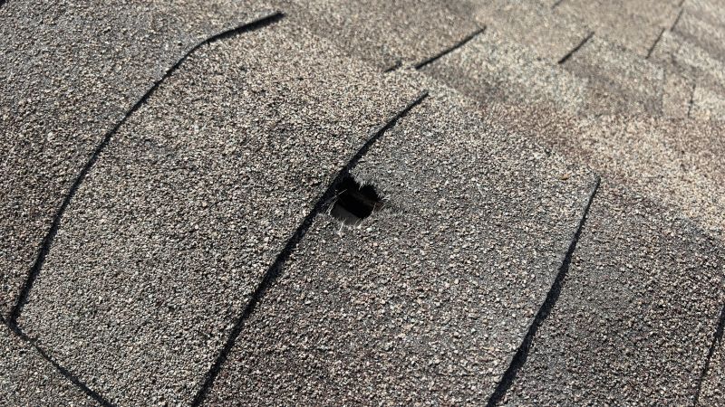 Damaged Roof Repair in Orange, CT