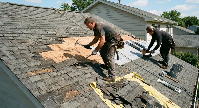 Damaged Roof Repair in Seymour, CT