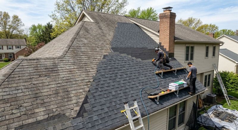 Damaged Roof Replacement in Roxbury, CT