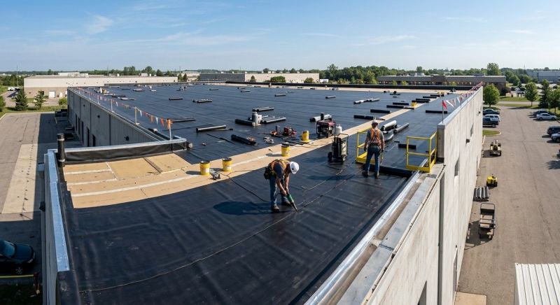 Epdm Roof Installation in Southbury, CT