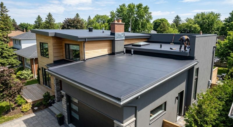 Epdm Roof Installation in Thomaston, CT