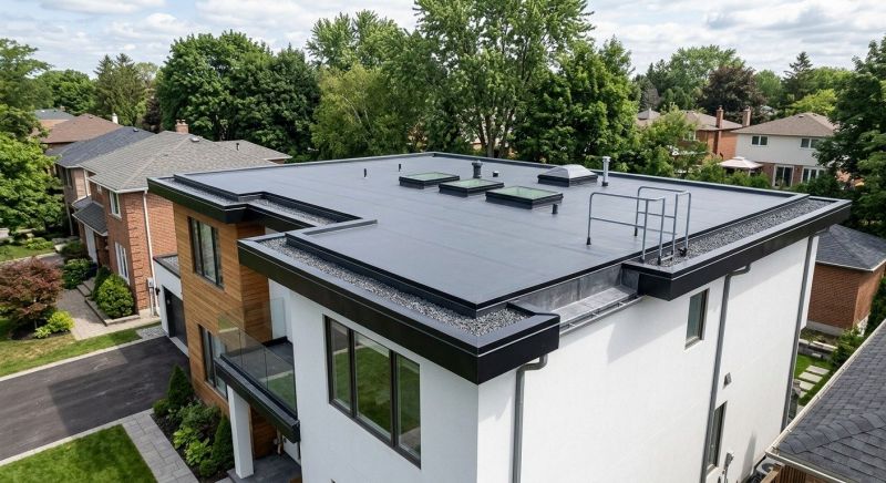 Flat Roof Installation in Westport, CT