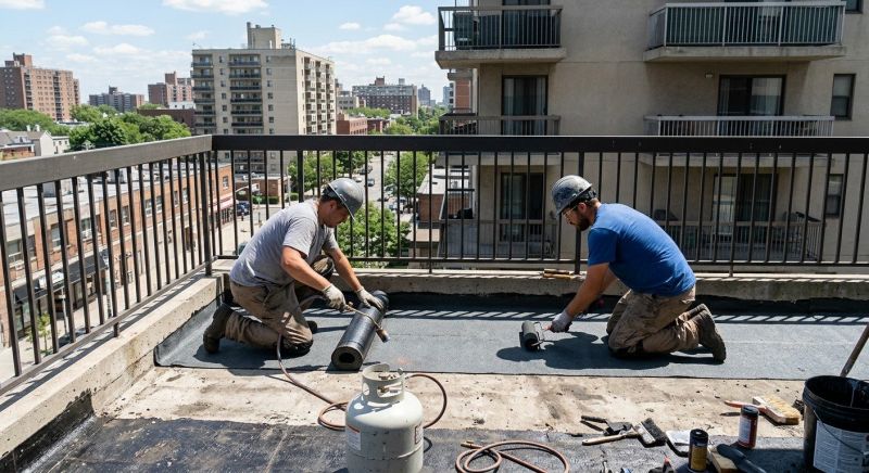 Flat Roof Repair in Meriden, CT