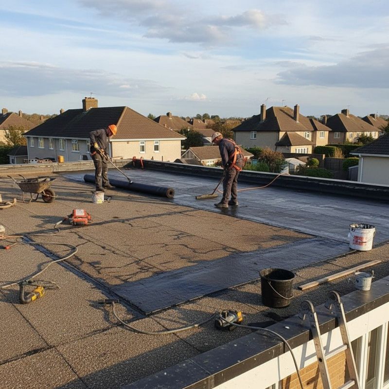 Flat Roof Repair in Newtown, CT