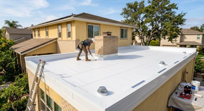 Flat Roof Repair in Orange, CT