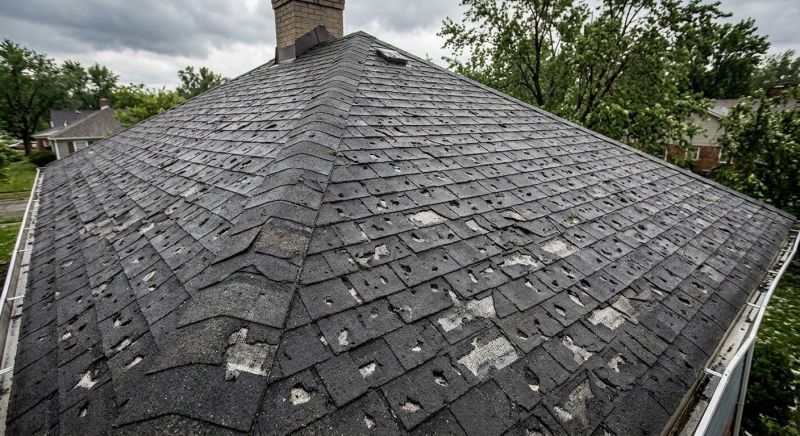 Hail Damage Roof Repair in North Branford, CT