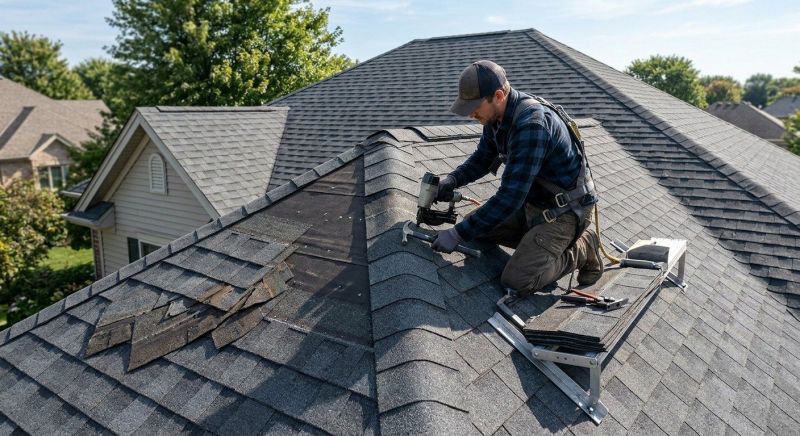 Hip Roof Shingle Replacement in New Haven County, CT