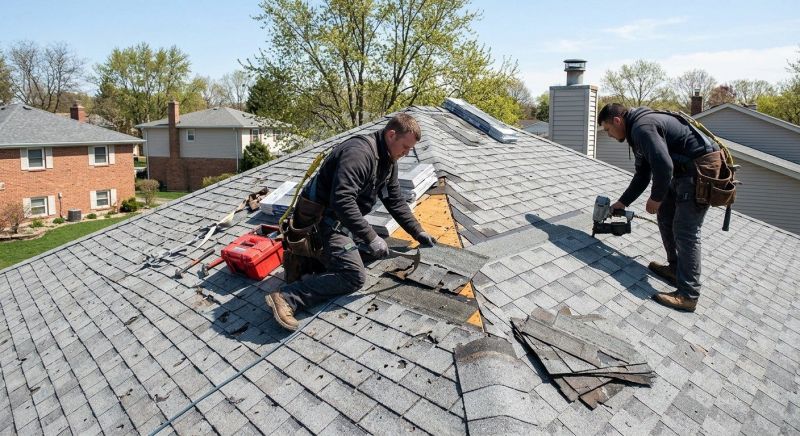 House Roof Repair in Derby, CT