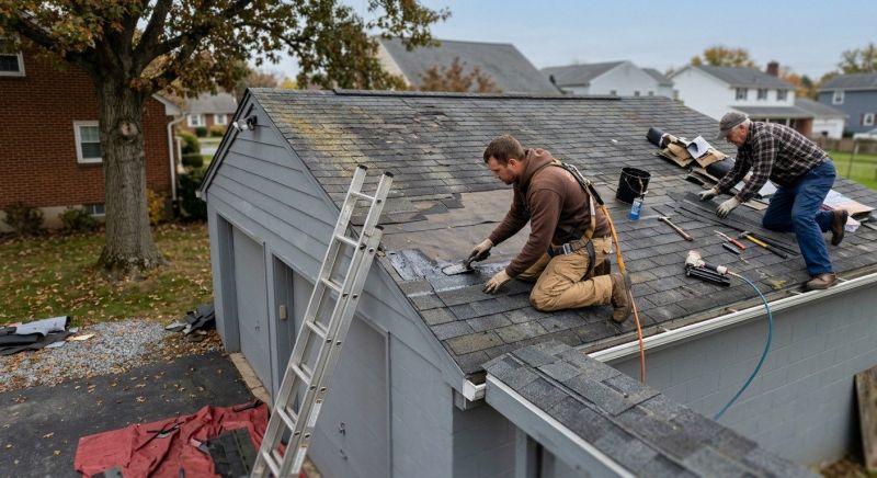 House Roof Repair in Middletown, CT