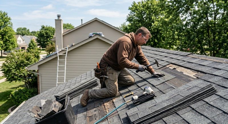 House Roof Repair in Plainville, CT
