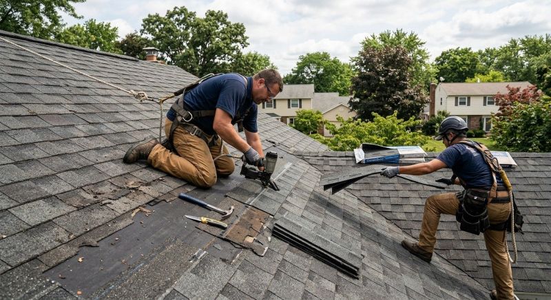 House Roof Repair in Terryville, CT