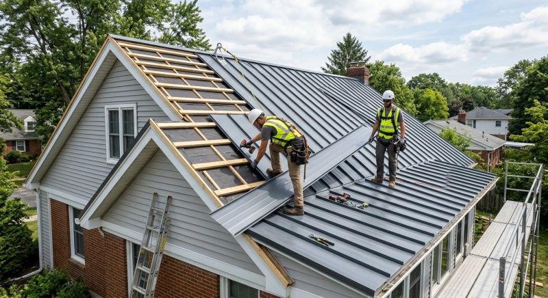 Metal Roof Installation in Middletown, CT
