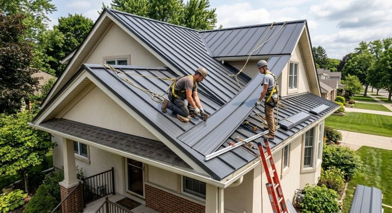 Metal Roof Installation in Newtown, CT