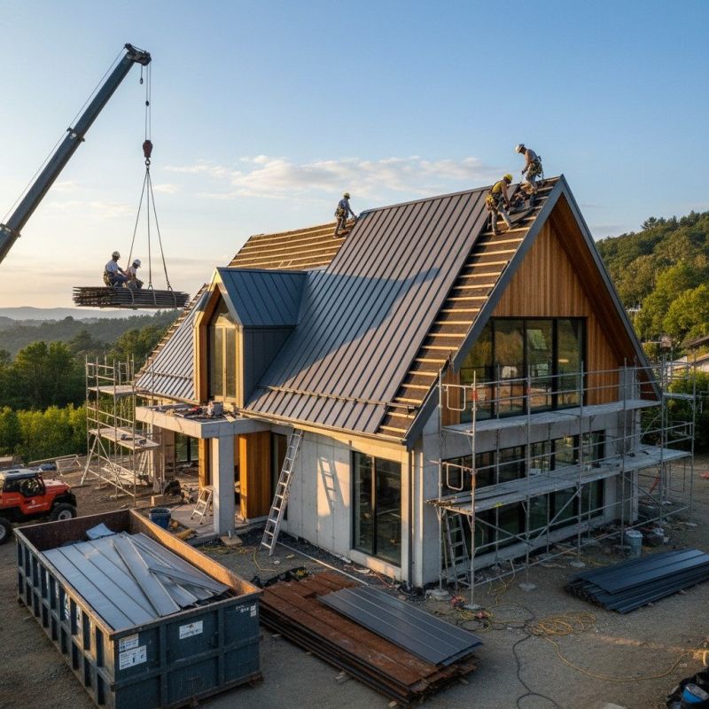 Metal Roof Replacement in Roxbury, CT