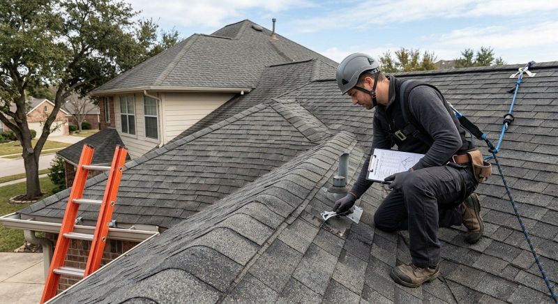 Roof Damage Inspection in Middlebury, CT