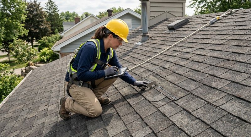 Roof Damage Inspection in New Haven, CT