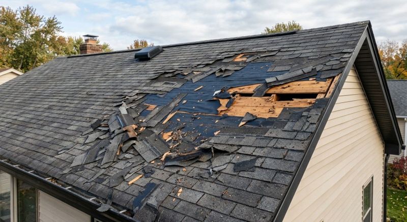 Roof Damage Repair in Middletown, CT