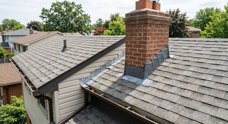 Roof Flashing Installation in Stratford, CT
