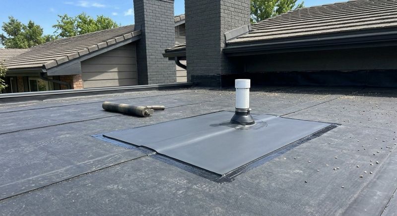 Rubber Roof Repair in Oakville, CT