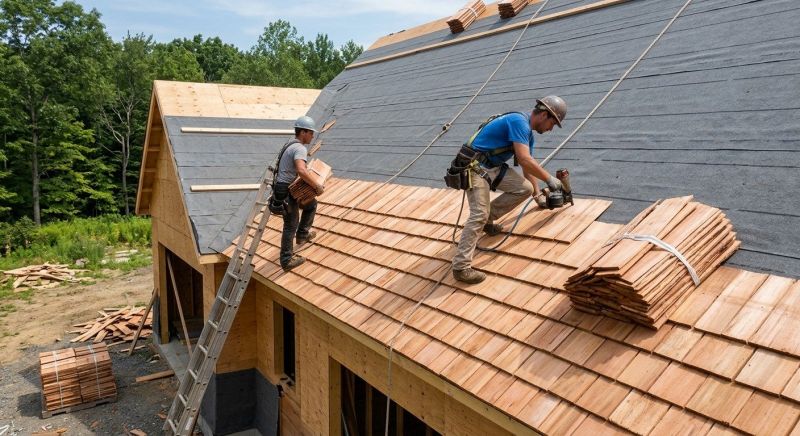 Shake Roof Replacement in Branford, CT