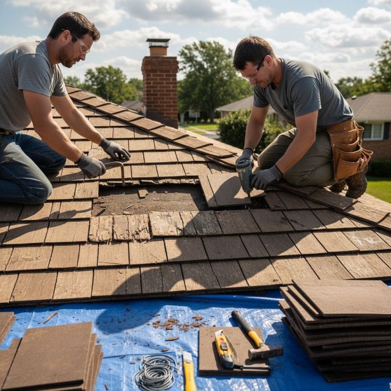 Shake Shingle Repair in Madison, CT
