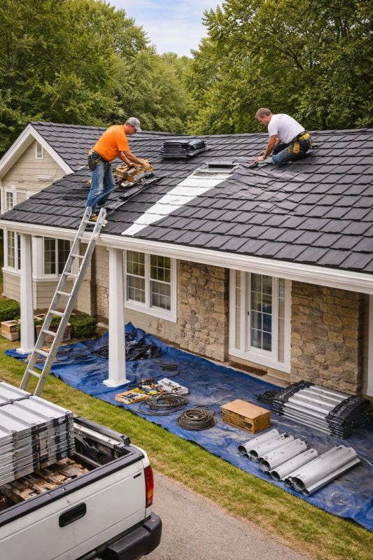 Sheet Roofing Installation in Sandy Hook, CT